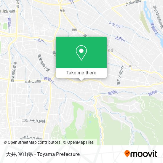 大井 map