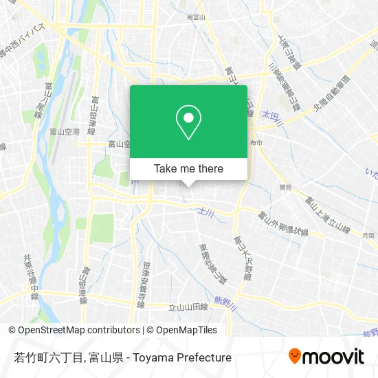 若竹町六丁目 map