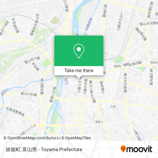 旅籠町 map