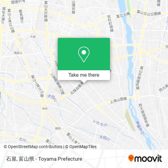 石屋 map