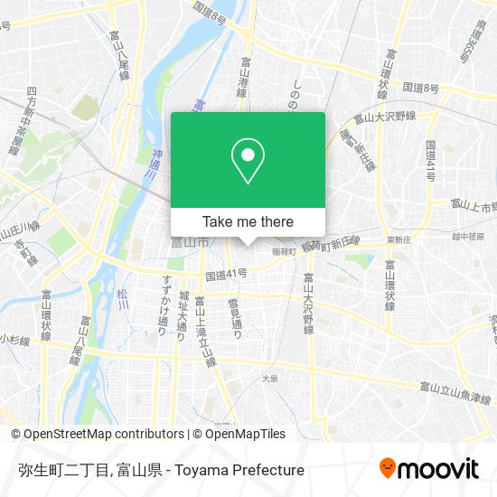 弥生町二丁目 map