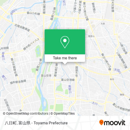 八日町 map