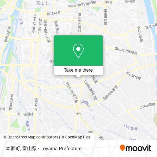 本郷町 map