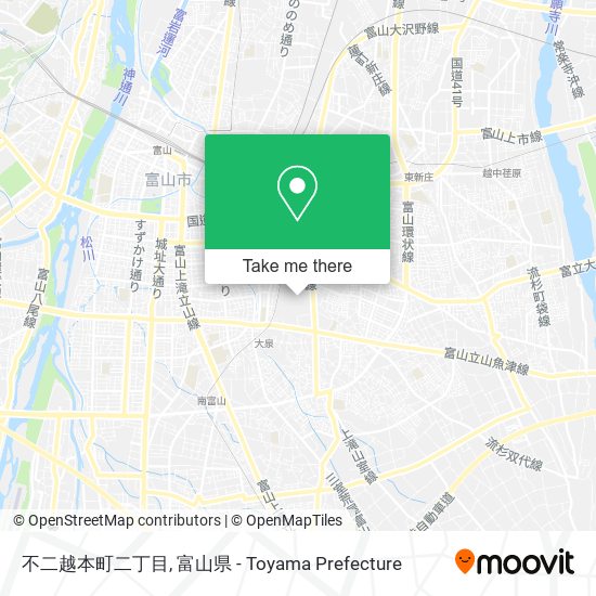 不二越本町二丁目 map