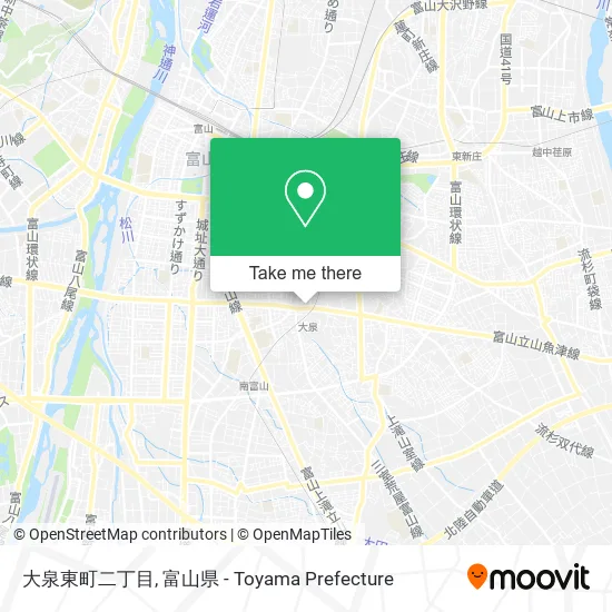 大泉東町二丁目 map