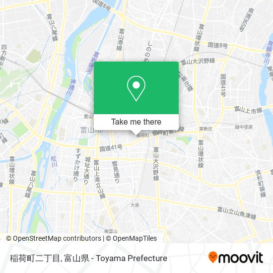稲荷町二丁目 map