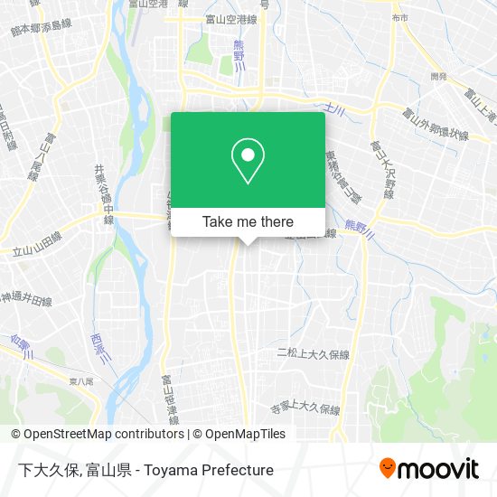 下大久保 map