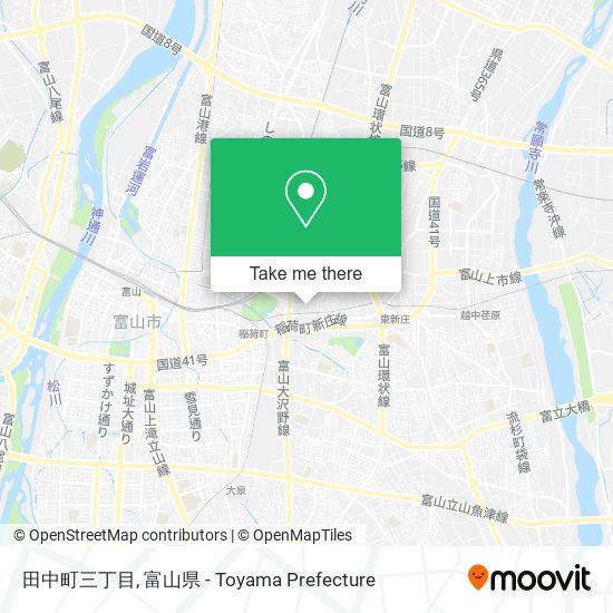 田中町三丁目 map