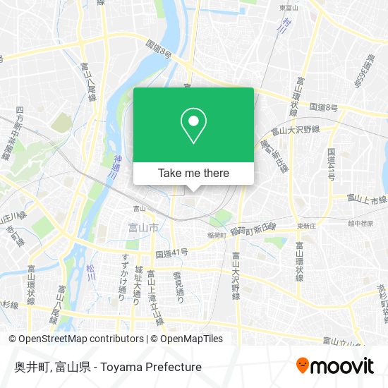 奥井町 map