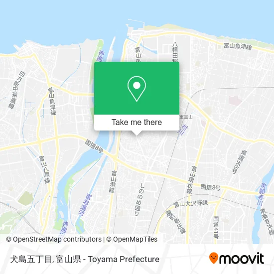 犬島五丁目 map