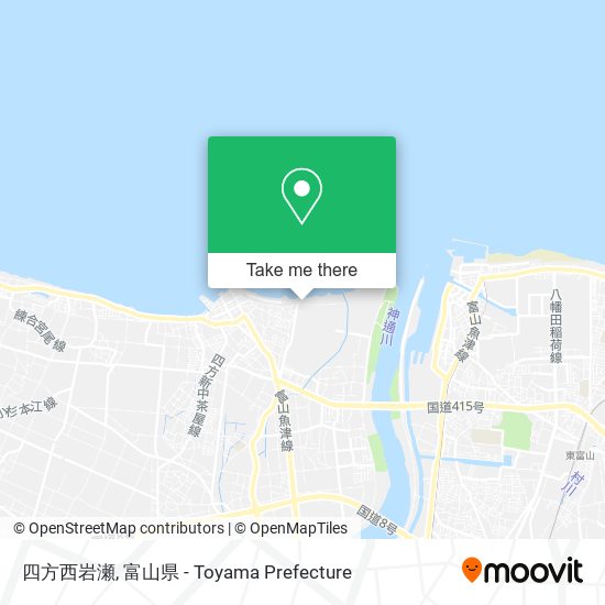 四方西岩瀬 map