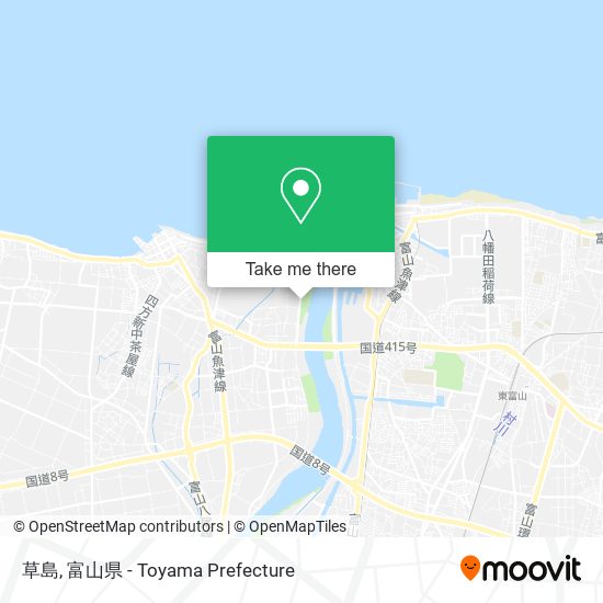 草島 map