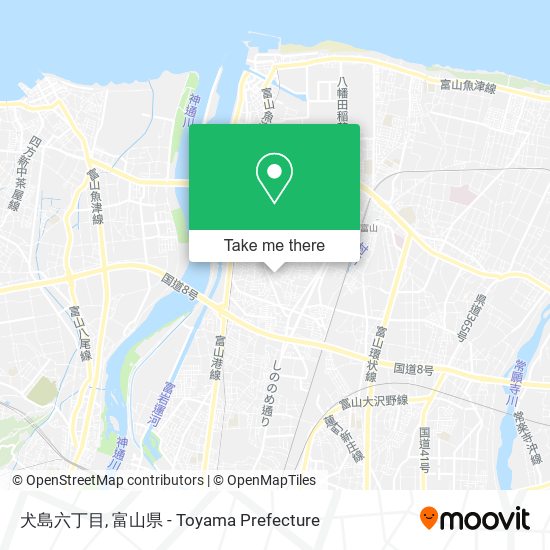犬島六丁目 map