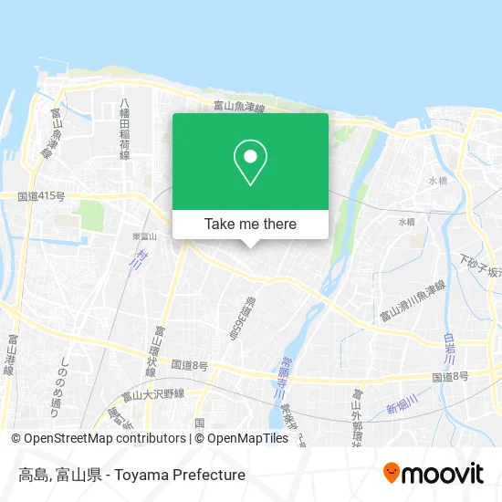 高島 map