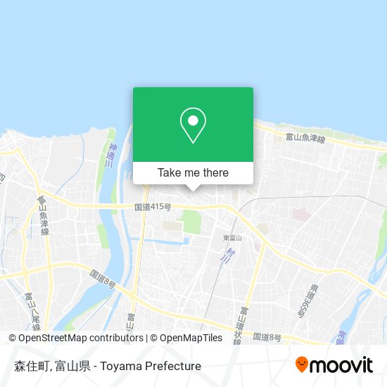 森住町 map