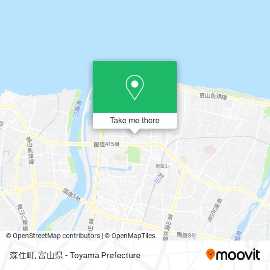 森住町 map