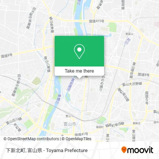 下新北町 map