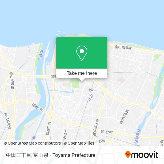 中田三丁目 map
