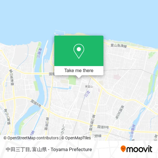 中田三丁目 map