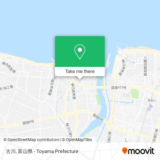 古川 map