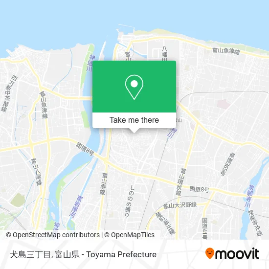 犬島三丁目 map