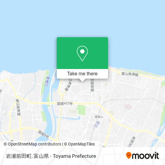 岩瀬前田町 map