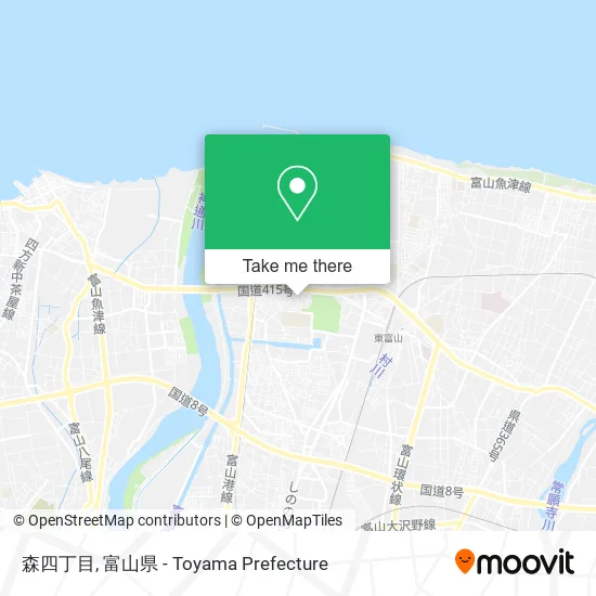 森四丁目 map