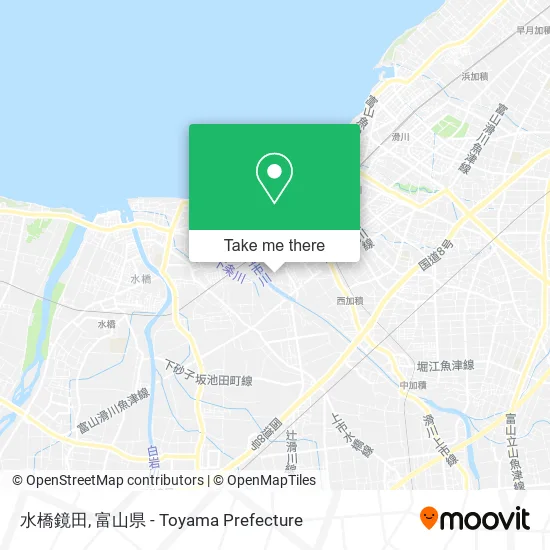 水橋鏡田 map