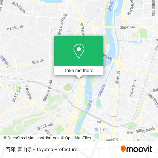 百塚 map