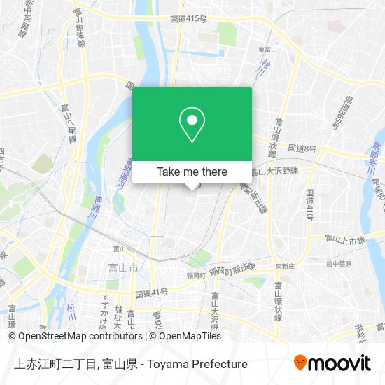 上赤江町二丁目 map