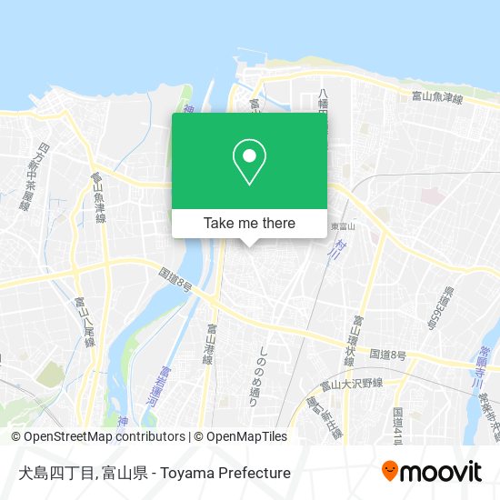 犬島四丁目 map