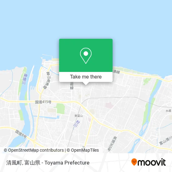 清風町 map