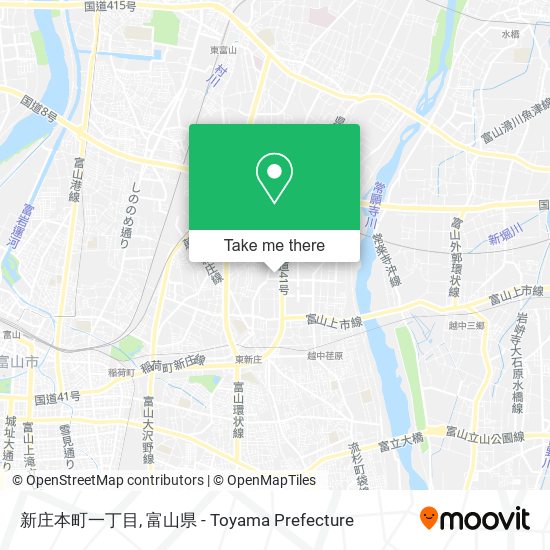 新庄本町一丁目 map