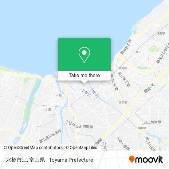 水橋市江 map