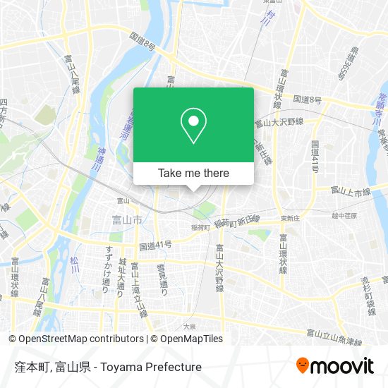 窪本町 map