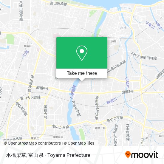 水橋柴草 map