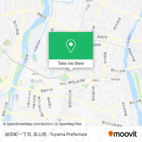 綾田町一丁目 map