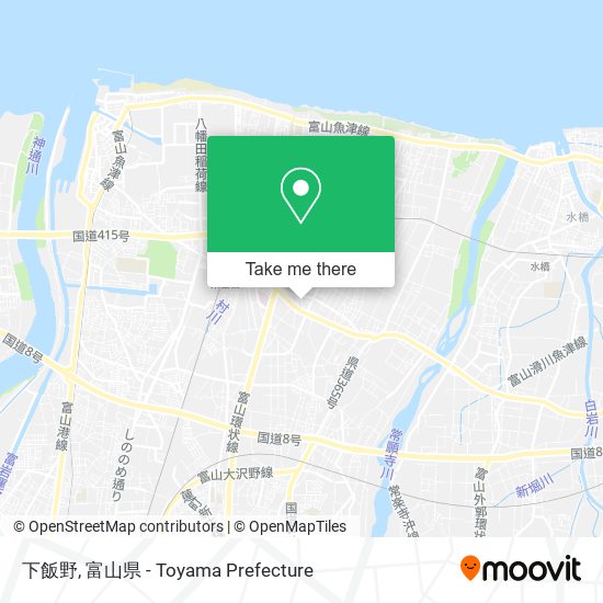 下飯野 map