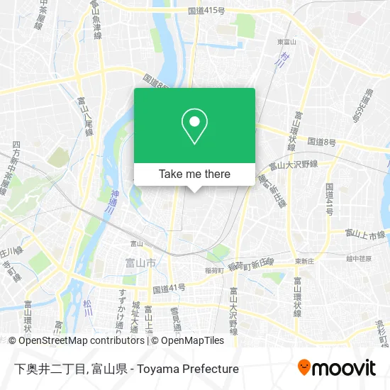 下奥井二丁目 map