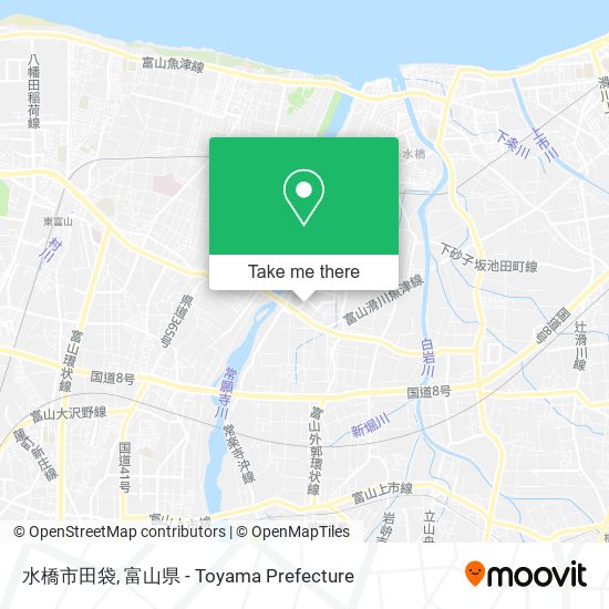 水橋市田袋 map