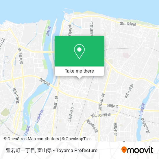 豊若町一丁目 map