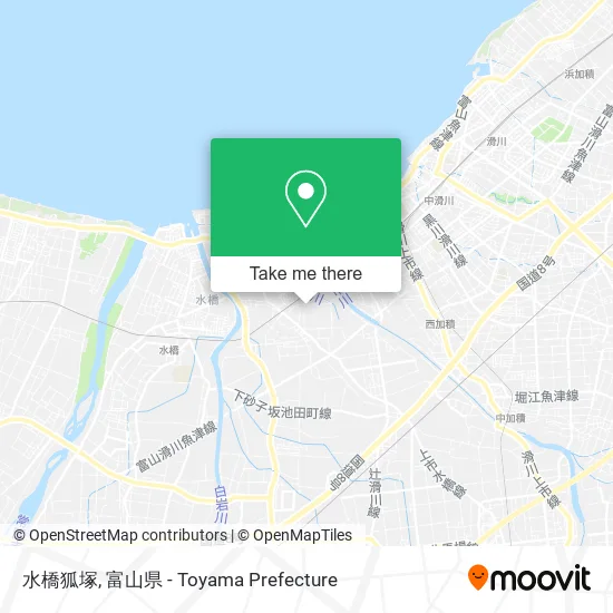水橋狐塚 map