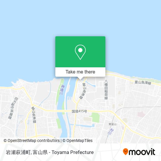 岩瀬萩浦町 map