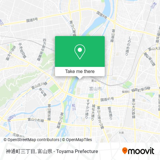 神通町三丁目 map