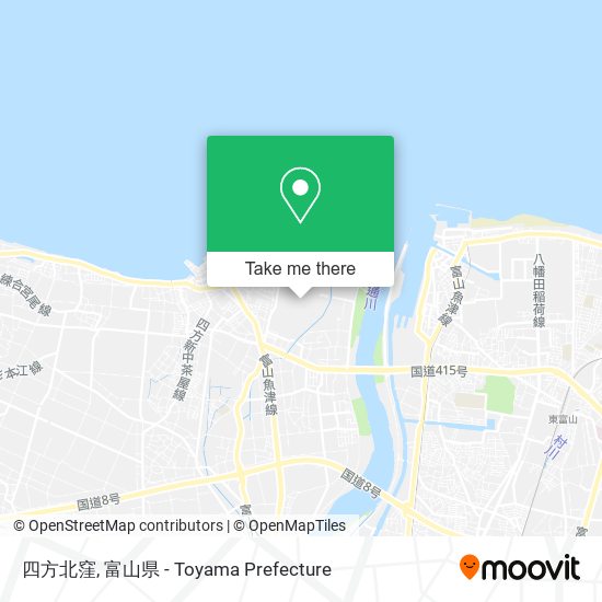 四方北窪 map