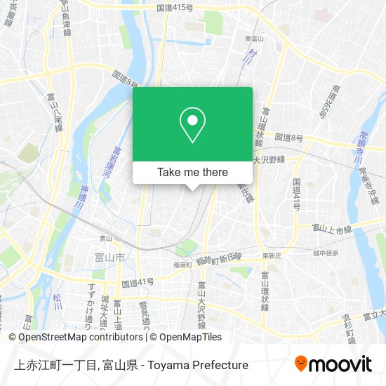 上赤江町一丁目 map