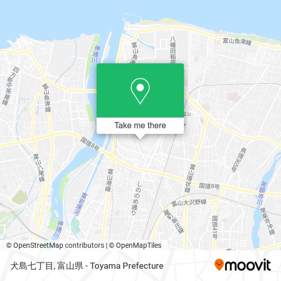 犬島七丁目 map