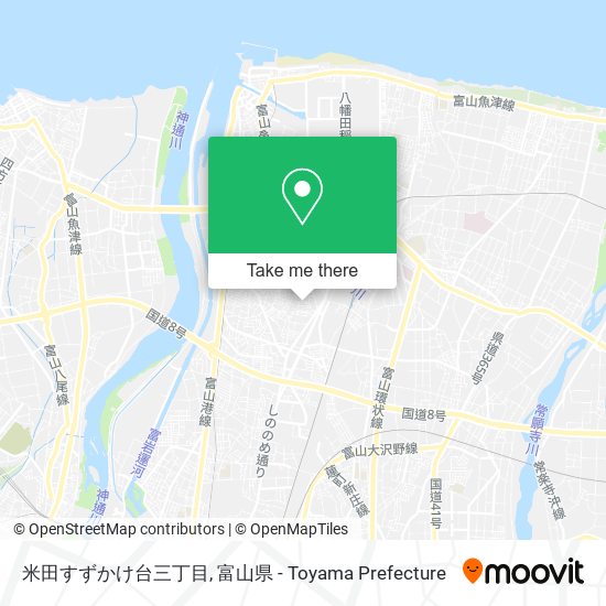 米田すずかけ台三丁目 map