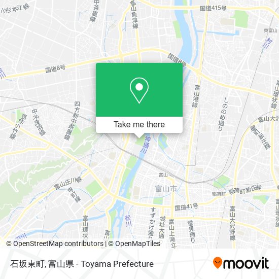 石坂東町 map