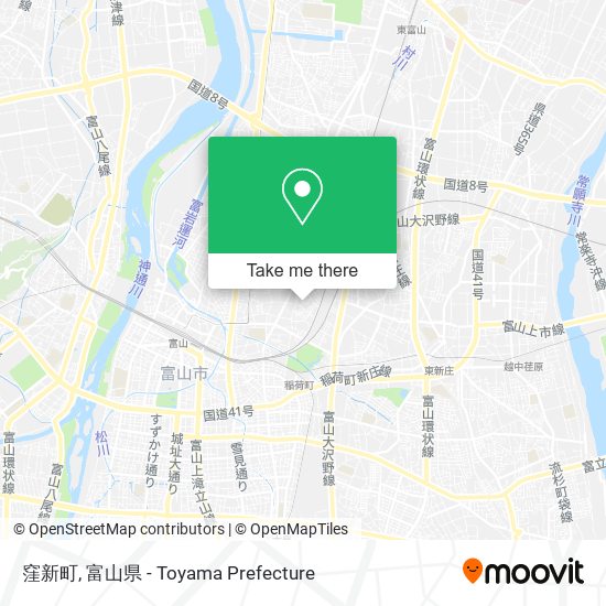 窪新町 map